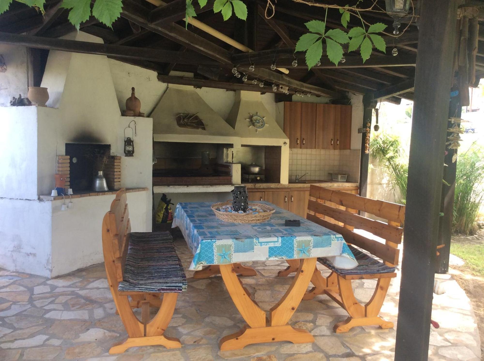 Stone Villa Rokosini Vourvourou Exterior foto